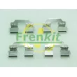 Kit d'accessoires, plaquette de frein à disque FRENKIT [901858]