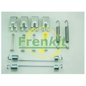 Kit d'accessoires, mâchoires de frein de stationnement FRENKIT 950794 pour FORD FIESTA 1.4 TDCi - 68cv