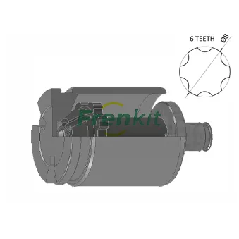 Piston, étrier de frein FRENKIT K415201