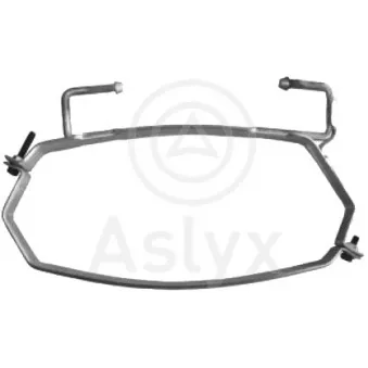 Aslyx AS-202805 - Bride métallique, échappement