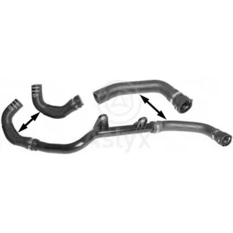 Durite de radiateur Aslyx OEM 1366739080
