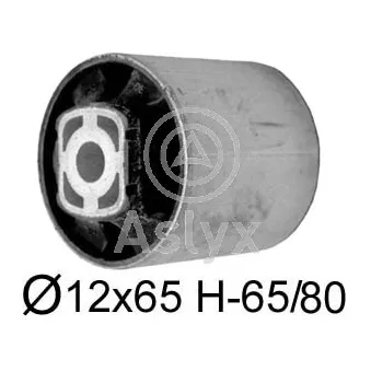 Aslyx AS-521292 - Silent bloc de l'essieu / berceau