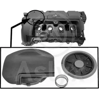 Diaphragme, ventilation du carter-moteur Aslyx OEM 11127572724