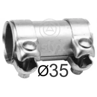 Aslyx AS-541000 - Raccord de tuyau, système d'échappement
