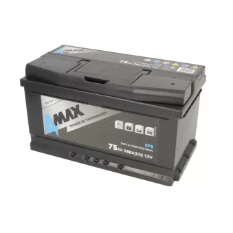Batterie de démarrage Start & Stop 4MAX BAT75/780R/EFB/4MAX