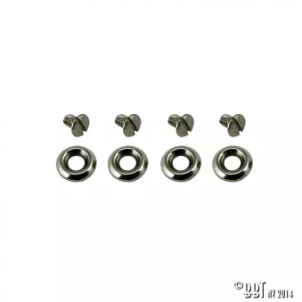 Kit de vis pour lamelle couvrante bande de tension (original), par 4 YOUNG PARTS 0385-520 pour VOLKSWAGEN COCCINELLE 1302 1.2 - 34cv