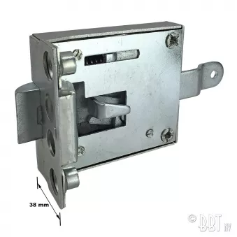 Méchanisme de verrouillage de porte droite YOUNG PARTS 0436-410 pour VOLKSWAGEN TRANSPORTER - COMBI 1,2 - 34cv