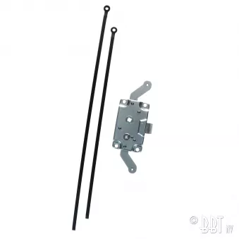 YOUNG PARTS 0436-540 - Mécanisme de porte battante avec tiges de verrouillage droit avant /gauche arrière