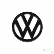 YOUNG PARTS 0440-305 - Insigne VW avant noir - 95mm (Original)