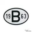 YOUNG PARTS 0499-163 - Plaquette B 1963