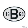 YOUNG PARTS 0499-168 - Plaquette B 1968