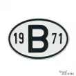 Plaquette B 1971 YOUNG PARTS [0499-171]