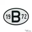 Plaquette B 1972 YOUNG PARTS [0499-172]
