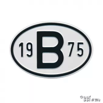 Plaquette B 1975 YOUNG PARTS 0499-175 pour VOLKSWAGEN TRANSPORTER - COMBI 1,8 - 68cv