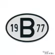 YOUNG PARTS 0499-177 - Plaquette B 1977