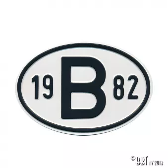 Plaquette B 1982 YOUNG PARTS 0499-182 pour VOLKSWAGEN TRANSPORTER - COMBI 2.1 Syncro - 112cv