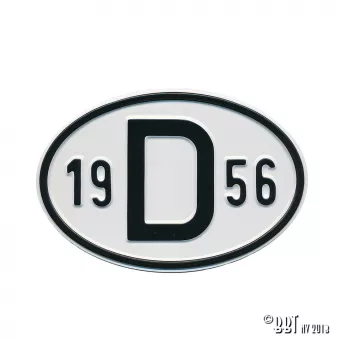 YOUNG PARTS 0499-456 - Plaquette D 1956