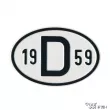 YOUNG PARTS 0499-459 - Plaquette D 1959