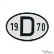 YOUNG PARTS 0499-470 - Plaquette D 1970