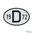 YOUNG PARTS 0499-472 - Plaquette D 1972
