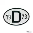 YOUNG PARTS 0499-473 - Plaquette D 1973