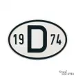 YOUNG PARTS 0499-474 - Plaquette D 1974