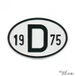 YOUNG PARTS 0499-475 - Plaquette D 1975