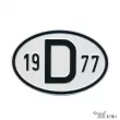 YOUNG PARTS 0499-477 - Plaquette D 1977
