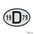 YOUNG PARTS 0499-479 - Plaquette D 1979