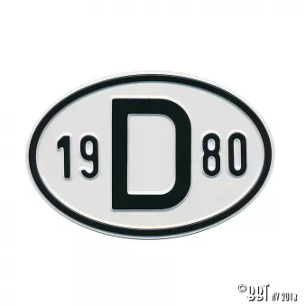 Plaquette D 1980 YOUNG PARTS 0499-480 pour VOLKSWAGEN TRANSPORTER - COMBI 2.1 Syncro - 112cv