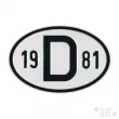 YOUNG PARTS 0499-481 - Plaquette D 1981