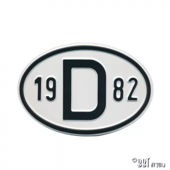 Plaquette D 1982 YOUNG PARTS 0499-482 pour VOLKSWAGEN TRANSPORTER - COMBI 2.1 Syncro - 112cv