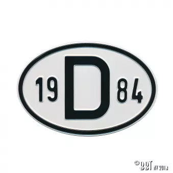 Plaquette D 1984 YOUNG PARTS 0499-484 pour VOLKSWAGEN TRANSPORTER - COMBI 2.1 Syncro - 112cv