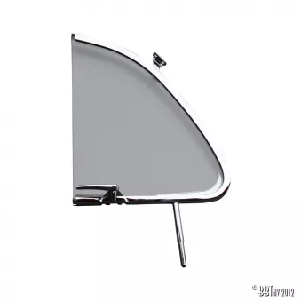 Déflecteur complet, avec vitre, gauche/chromé YOUNG PARTS 0517-700 pour VOLKSWAGEN COCCINELLE 1500 1.5 - 44cv