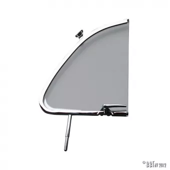 Déflecteur complet, avec vitre, droite/chromé YOUNG PARTS 0517-710 pour VOLKSWAGEN COCCINELLE 1500 1.5 - 44cv