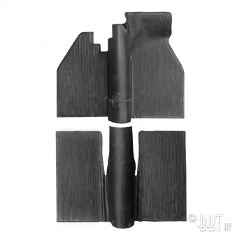 Tapis de sol en caoutchouc YOUNG PARTS 0538-1 pour VOLKSWAGEN COCCINELLE 1.2 - 30cv