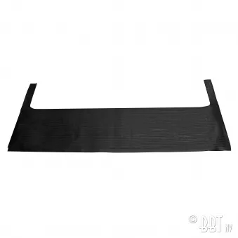 Tapis de sol arrière en caoutchouc, double cabine (noir) YOUNG PARTS 0538-76