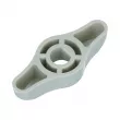 YOUNG PARTS 0544-211 - Bouton de volet distributeur de tuyère d'aération - beige argent