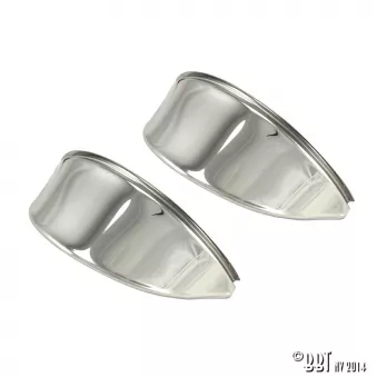 YOUNG PARTS 0611-1 - Casquettes lisses, inox poli