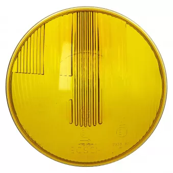 Verre phare avant BOSCH CE (P45t) jaune - RHD YOUNG PARTS 0660-611