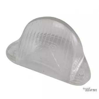 Lentille d'éclairage de plaque YOUNG PARTS 0689-105 pour VOLKSWAGEN COCCINELLE 1600 - 46cv