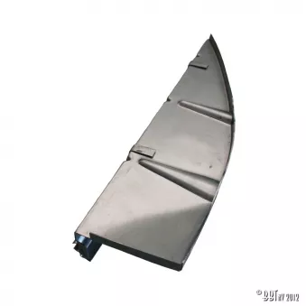 Tôle triangulaire de compartiment moteur, gauche YOUNG PARTS 0888-060 pour VOLKSWAGEN COCCINELLE 1600 i - 46cv