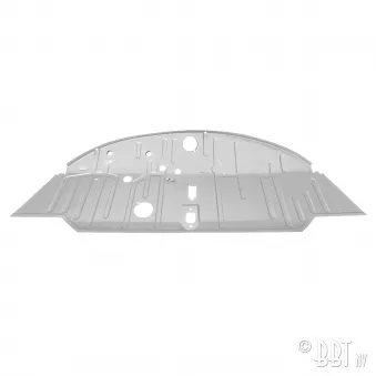 Plancher cabine complet (LHD) YOUNG PARTS 0890-134-0 pour VOLKSWAGEN TRANSPORTER - COMBI 1,2 - 34cv
