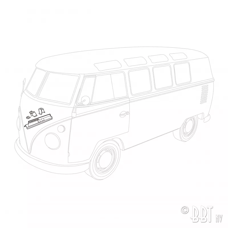 Glissières et supports de sièges YOUNG PARTS 0890-152 - Visuel 1