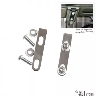 Kit montage pour capot arrière aux charnières, Vintage Speed YOUNG PARTS 2302-500