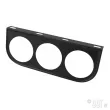 YOUNG PARTS 2602-903 - Support de montage pour 3 instruments, 52 mm, noir
