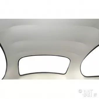 Ciel de toit, vinyle blanc YOUNG PARTS 2906-108 pour VOLKSWAGEN COCCINELLE 1500 1.6 - 50cv