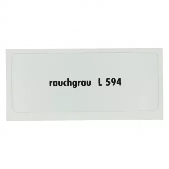 Sticker L 594, Smoke grey YOUNG PARTS 6290-023 pour VOLKSWAGEN TRANSPORTER - COMBI 2,0 - 69cv