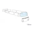 YOUNG PARTS 8950-000 - Pare-brise, clair