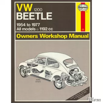 VW Beetle Manual 1200 YOUNG PARTS OEM 9-320